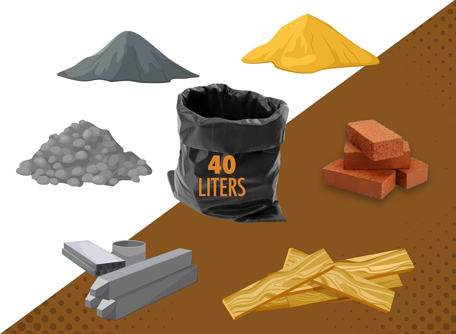 Thumbnail 1 de Haya Home 20 Ultra Rubble Sacks 40L