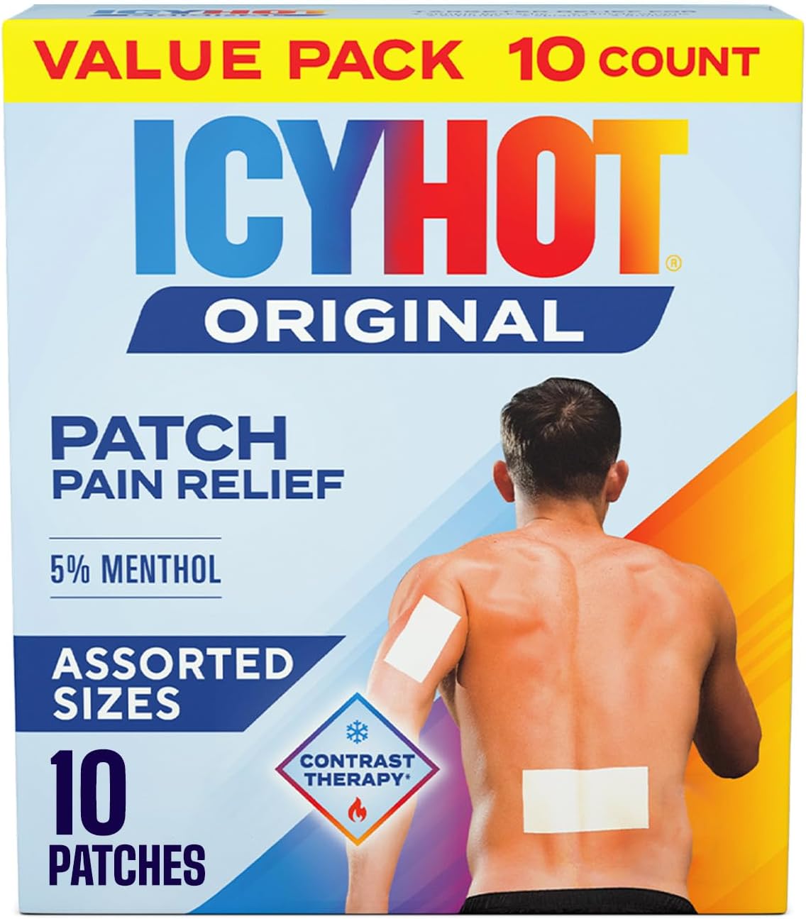 Detalle de Icy Hot Pain Relief Patches, 10-Count