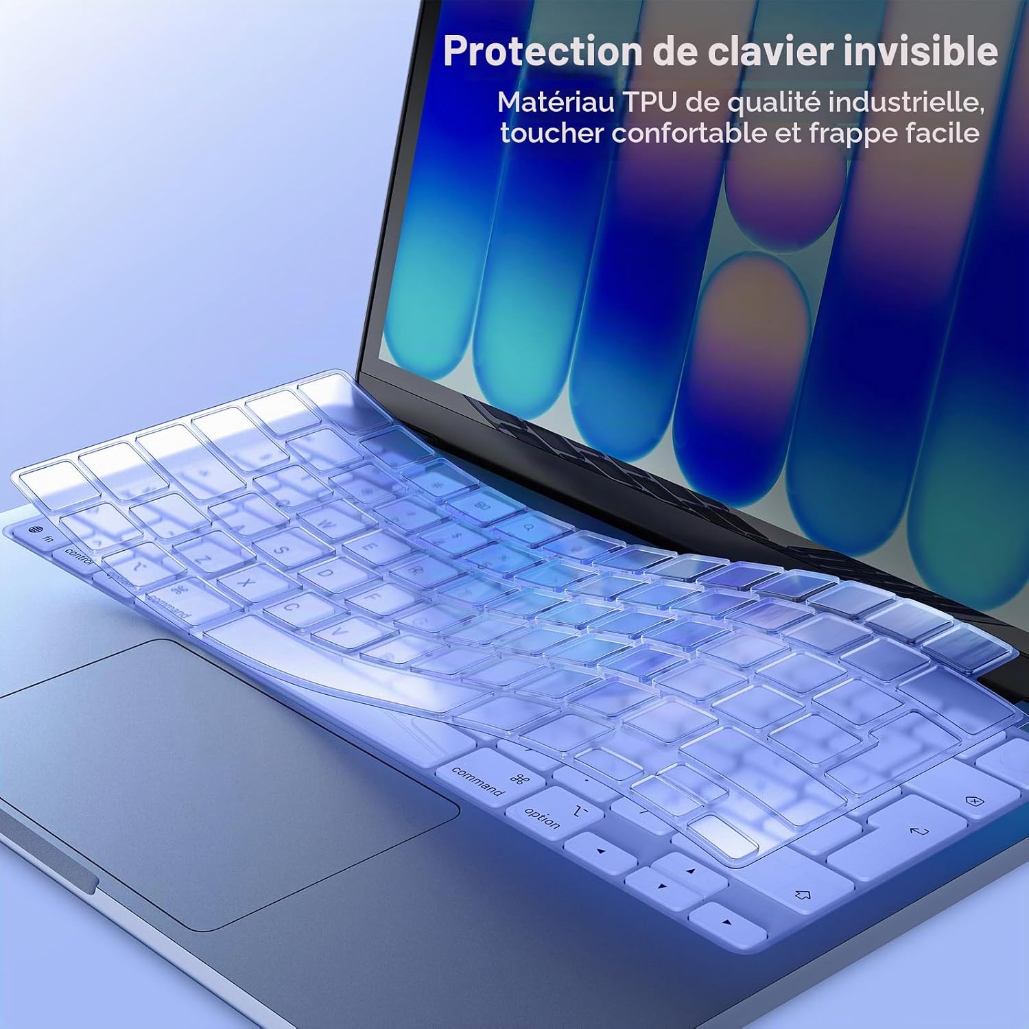Thumbnail 5 de EooCoo beschermhoes voor MacBook Neo 13 inch (A3404), 3-in-1 met toetsenbordbescherming