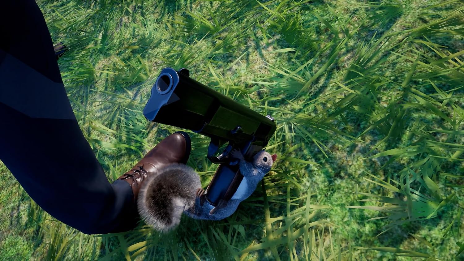 Detalle 2 de Squirrel with a Gun PS5 Physical Edition (Nuts for Nuts outfit, squirrel skins, poster & stickers)