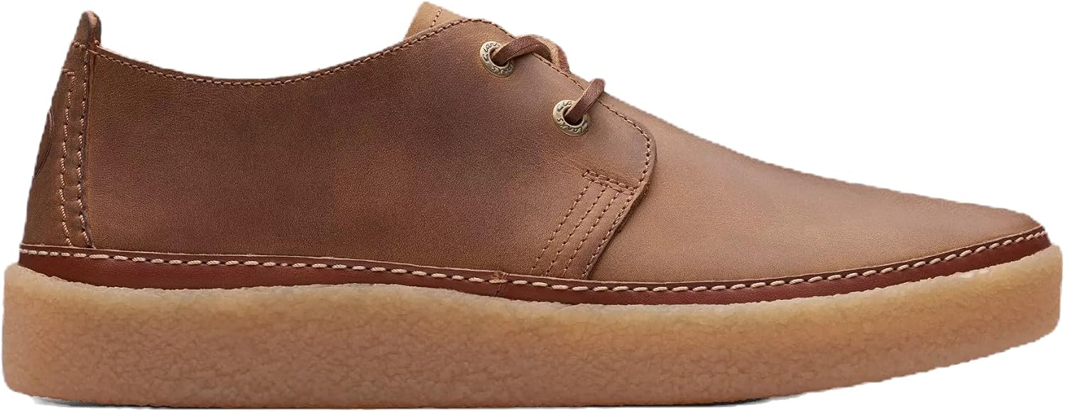 Detalle 2 de Clarks Derby pour homme — Derby en cuir, lacets et semelle caoutchouc