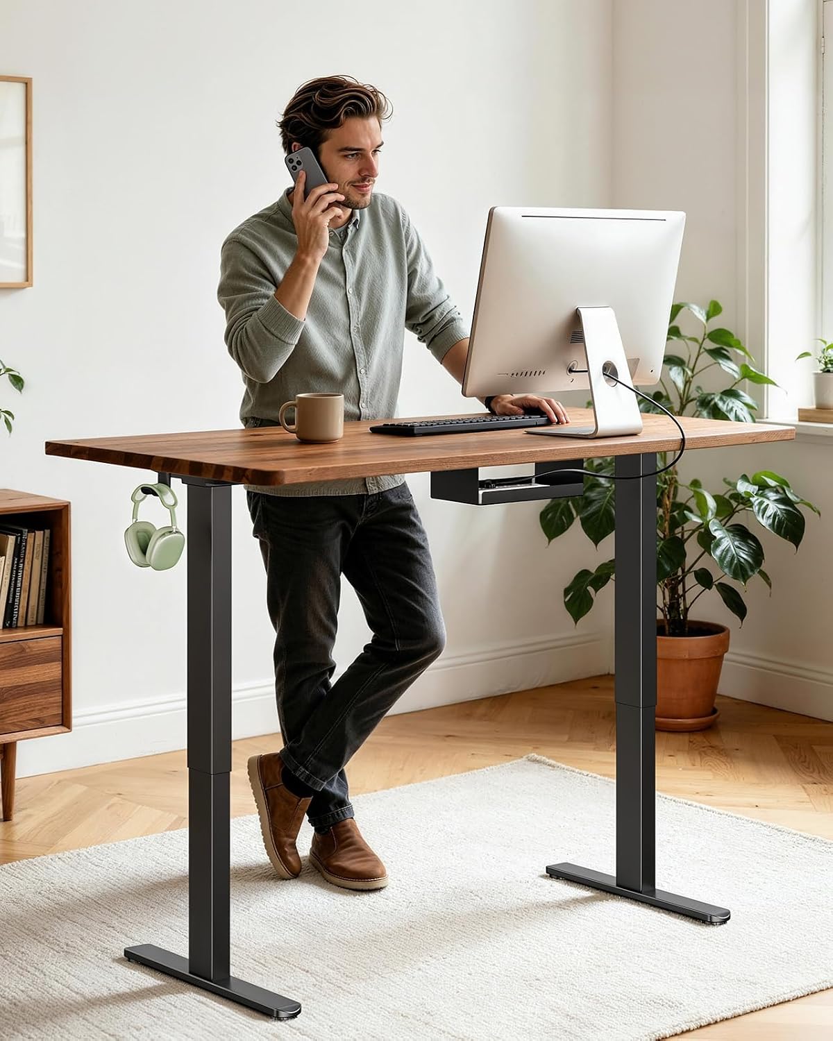 Detalle de Marsail Standing Desk Frame, Dual-Motor
