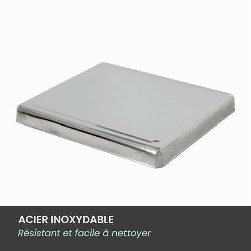 Detalle de Jocca Protection Plaque de Cuisson – Couvre-Plaque en Acier Inoxydable 60,5 x 52,5 cm