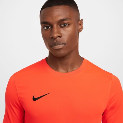 Detalle de Nike M Nk Dry Park VII Jsy Ss - Camiseta de Manga Corta para Hombre en Rojo