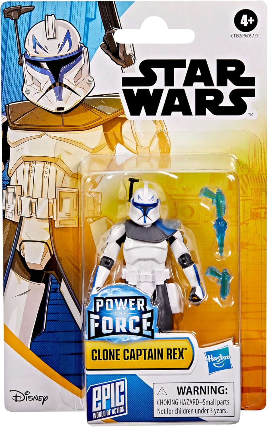 Thumbnail 2 de Capitaine Rex — Figurine Star Wars Epic World of Action, 10 cm avec accessoires