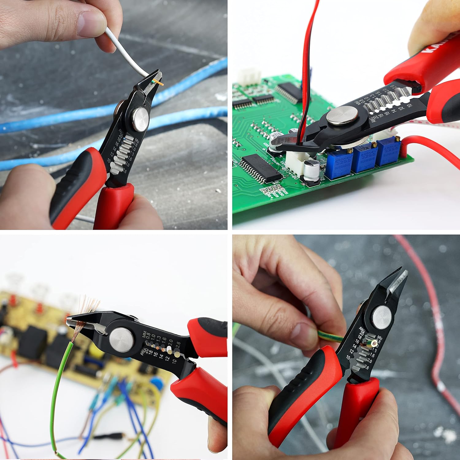 Thumbnail 3 de KAIWEETS 2 in 1 Pinza da Taglio Diagonale 20 AWG