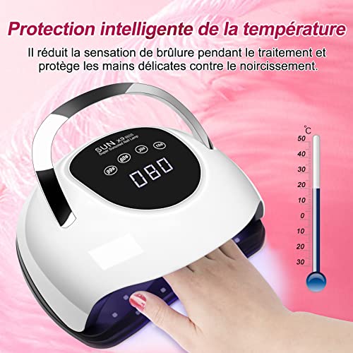 Detalle 2 de LKE lampe UV pour ongles 220 W