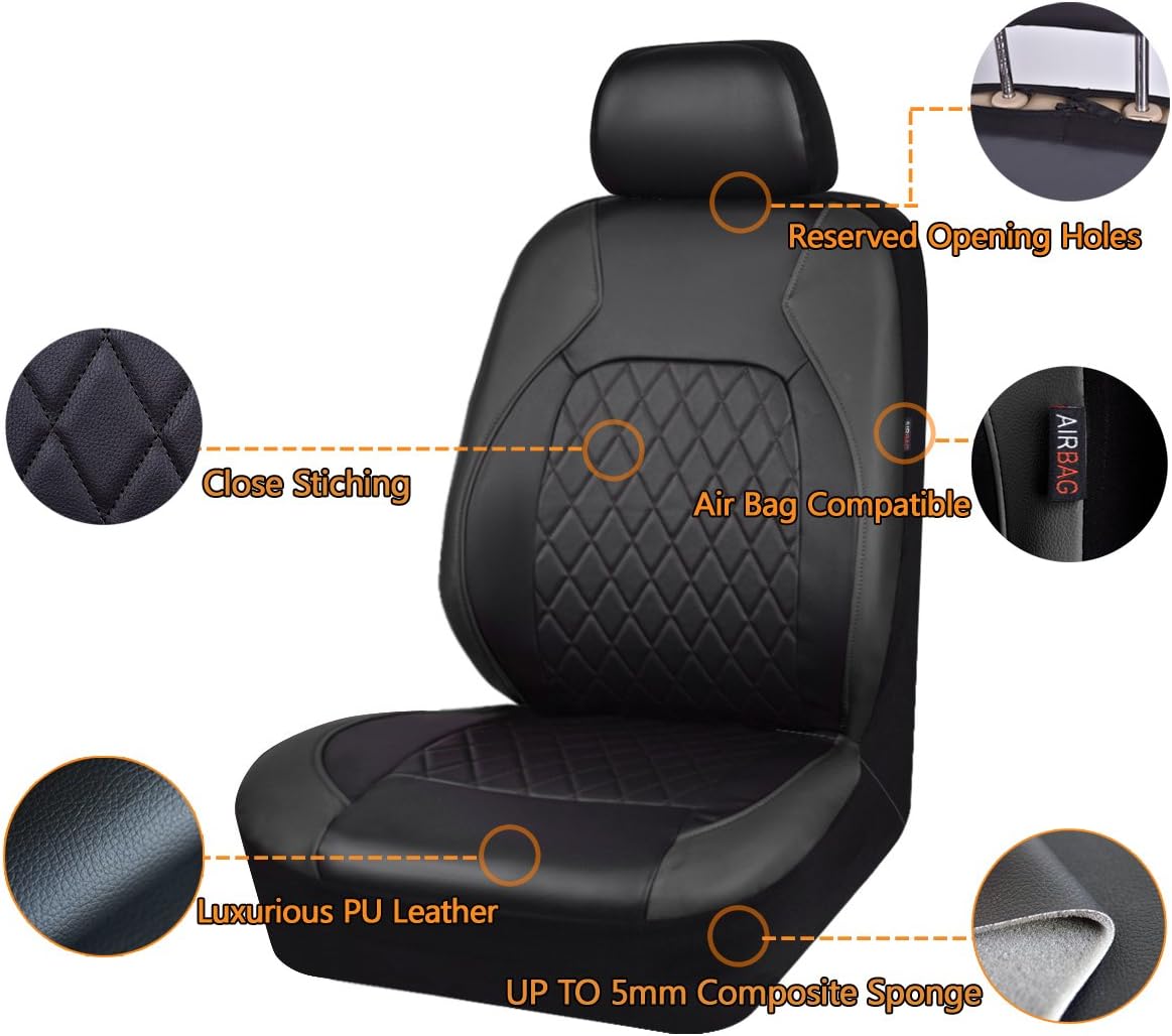 Thumbnail 4 de HORSE KINGDOM Universal Deluxe Car Seat Covers 1 Set