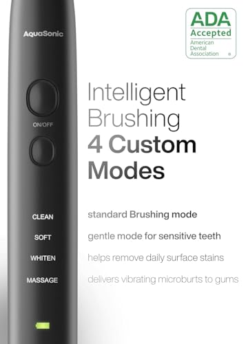 Thumbnail 2 de Aquasonic Black Series Ultra Whitening Electric Toothbrush with ADA Acceptance