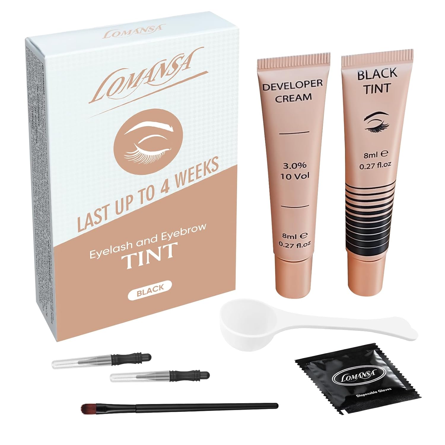 Lomansa Wimpernfarbe 10 Anwendungen 💄