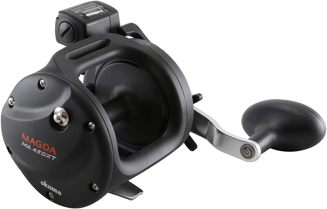 Okuma MA-20DLXT Magda Linecounter – kołowrotek trollingowy 5,1:1