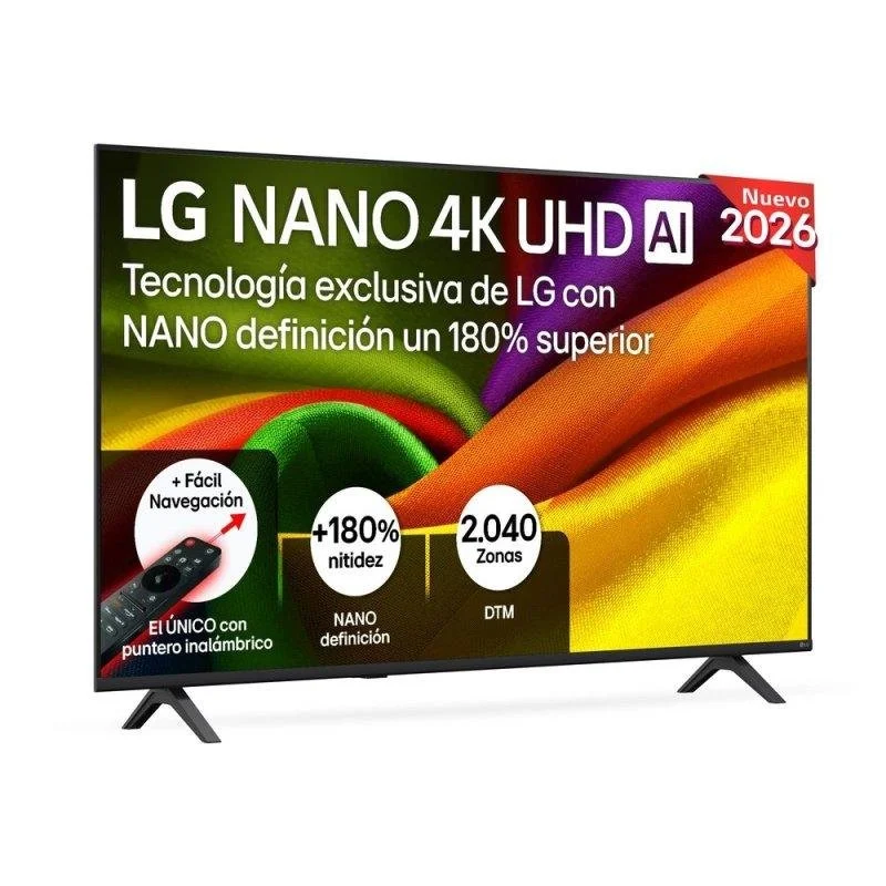 Detalle de LG TV NanoCell 4K UHD 55NU900B6LA: 55" con WebOS y HDR10 Pro para cine en casa