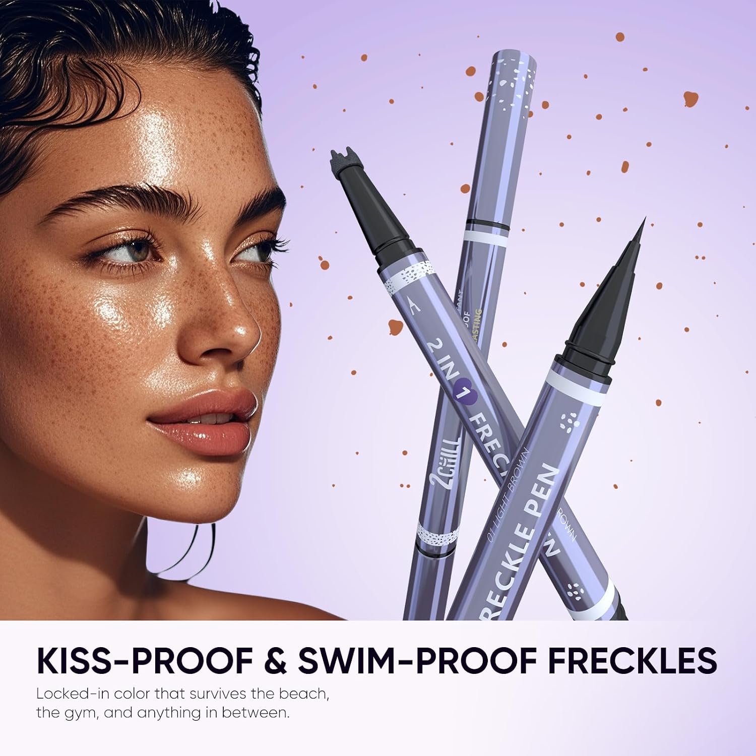 Detalle 2 de 2CHILL 2-in-1 Freckles Pen 02 Braun 💄