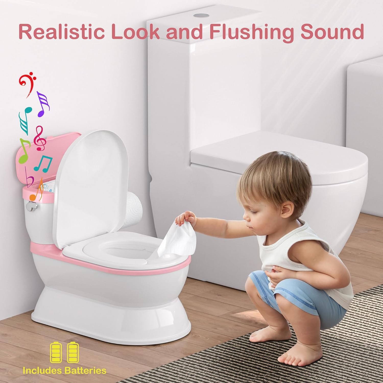 Detalle 2 de CheerTry Toddler Potty Chair with Detachable Seat