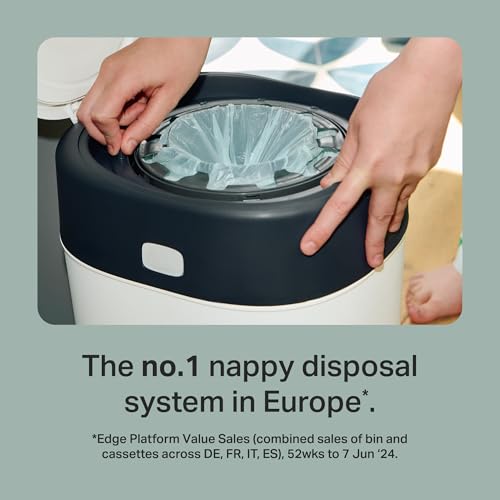 Detalle de Tommee Tippee Twist & Click Nappy Bin Refill Cassettes (Pack of 4)