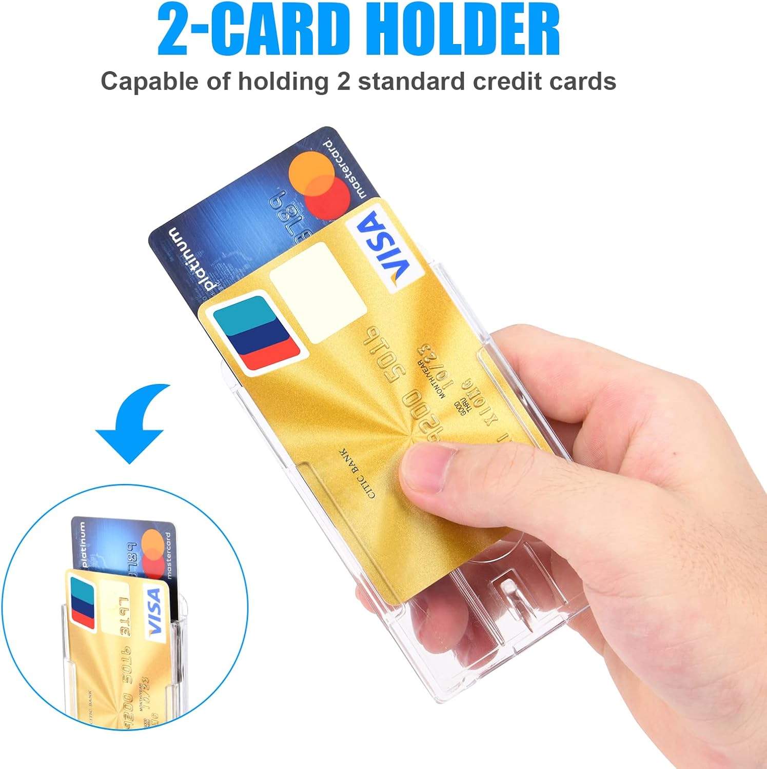 Thumbnail 3 de Vicloon Porta Badge verticale 10x6 cm 🎫