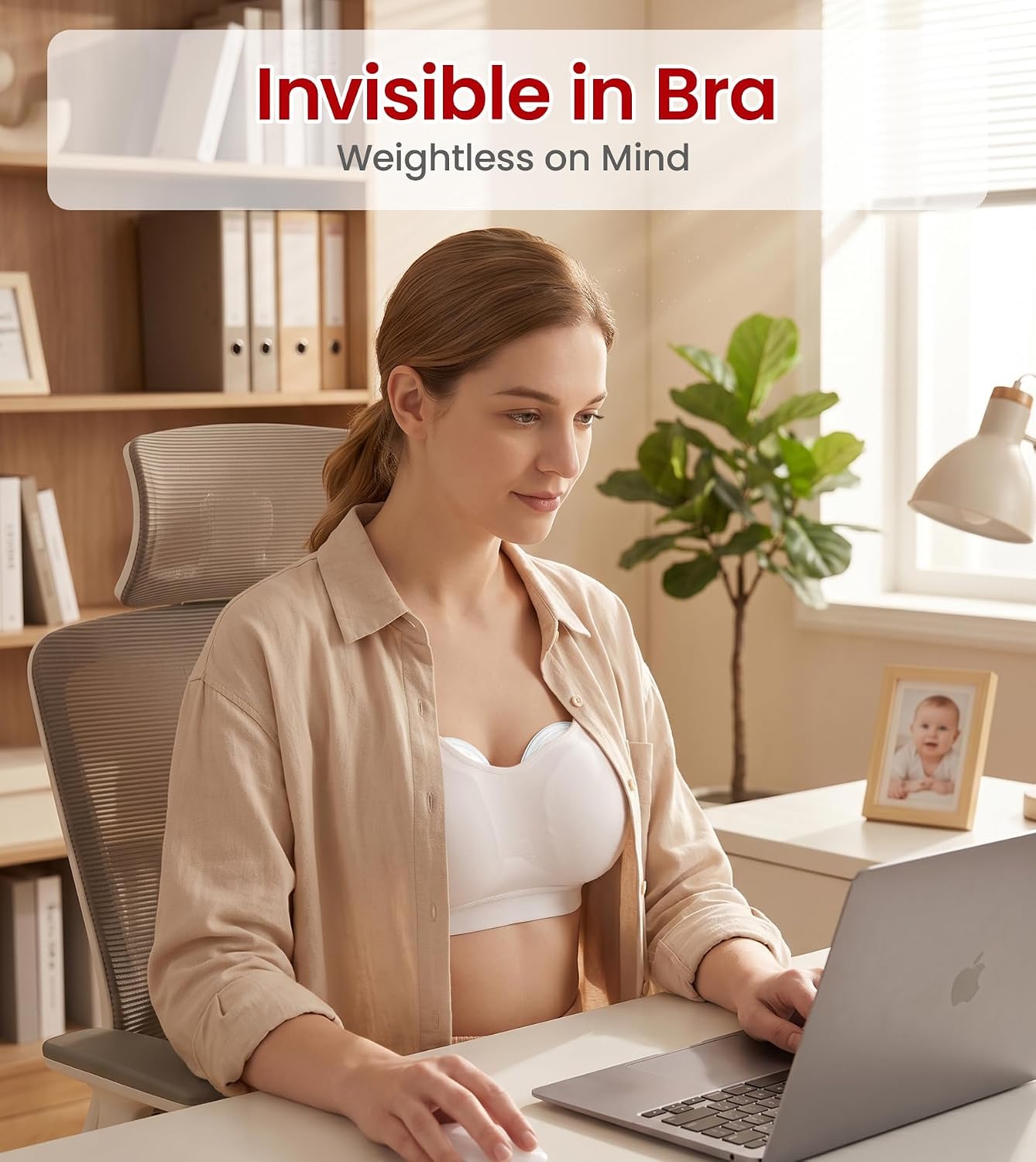 Thumbnail 6 de NCVI Wearable Breast Pump, Hands-Free, Under 42 dB, 4 Modes and 9 Levels