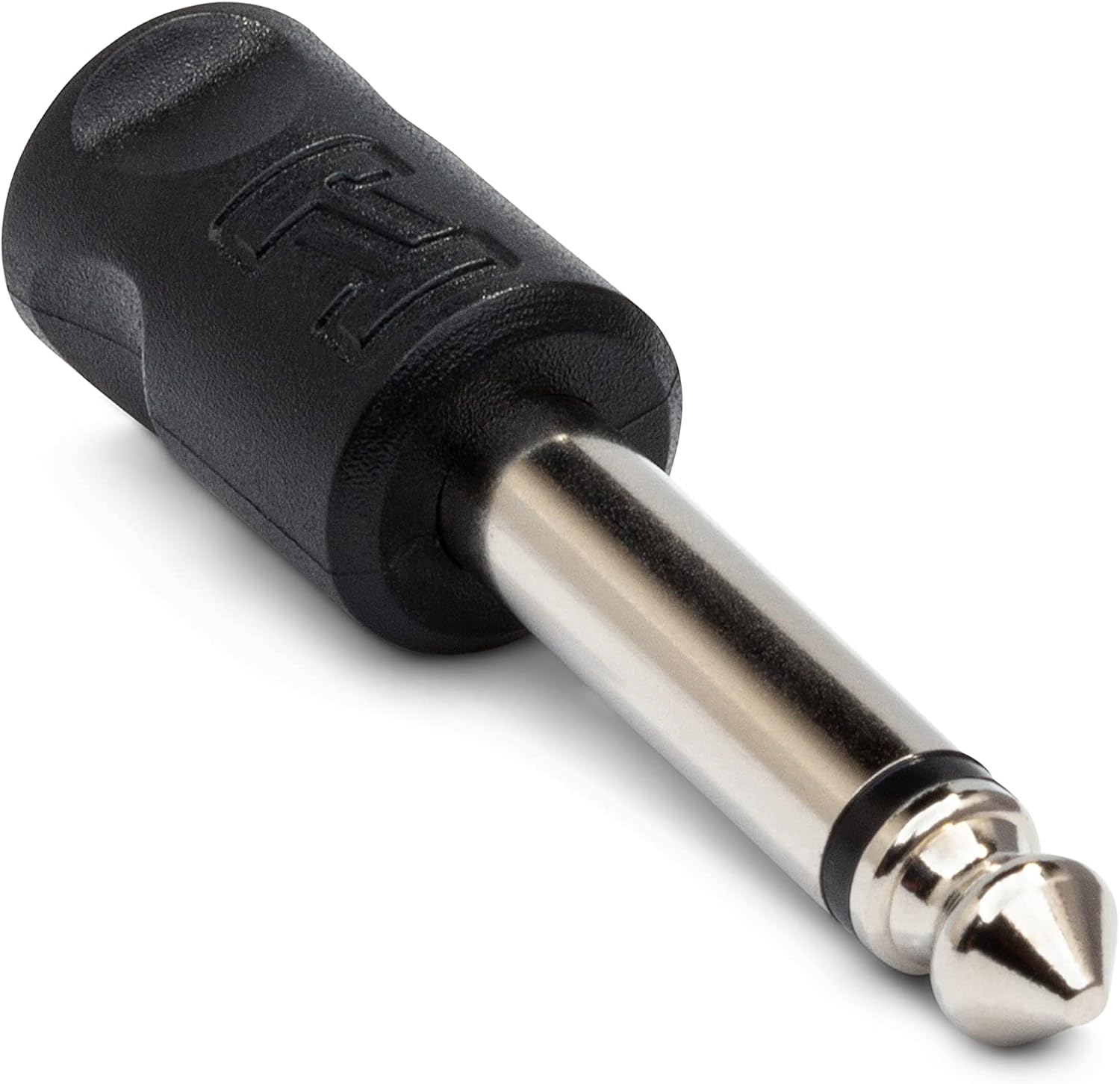 Detalle 2 de Hosa GPM-103 hörlursadapter, 3,5 mm TRS till 1/4-tums TRS, svart