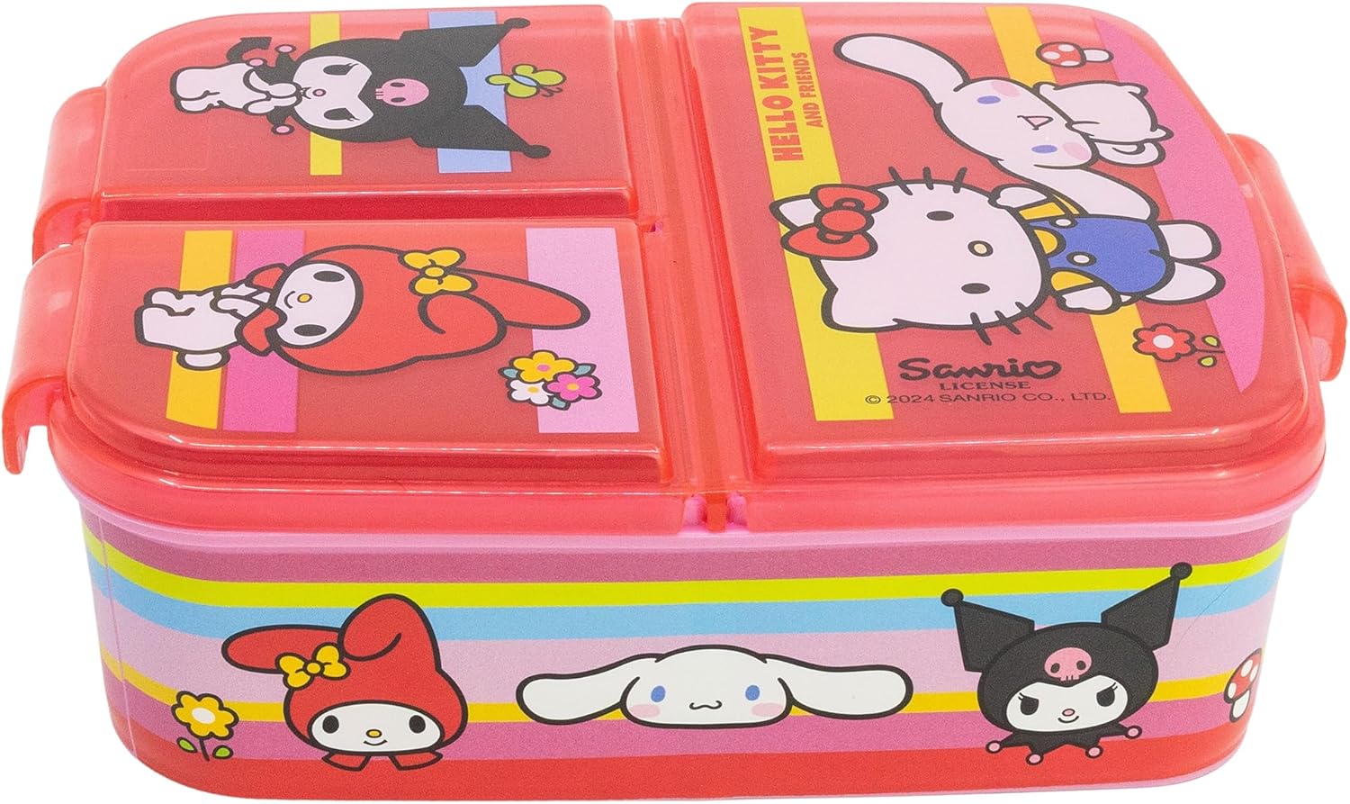 Detalle de Stor Hello Kitty and Friends - Contenitore per il pranzo con 3 scomparti
