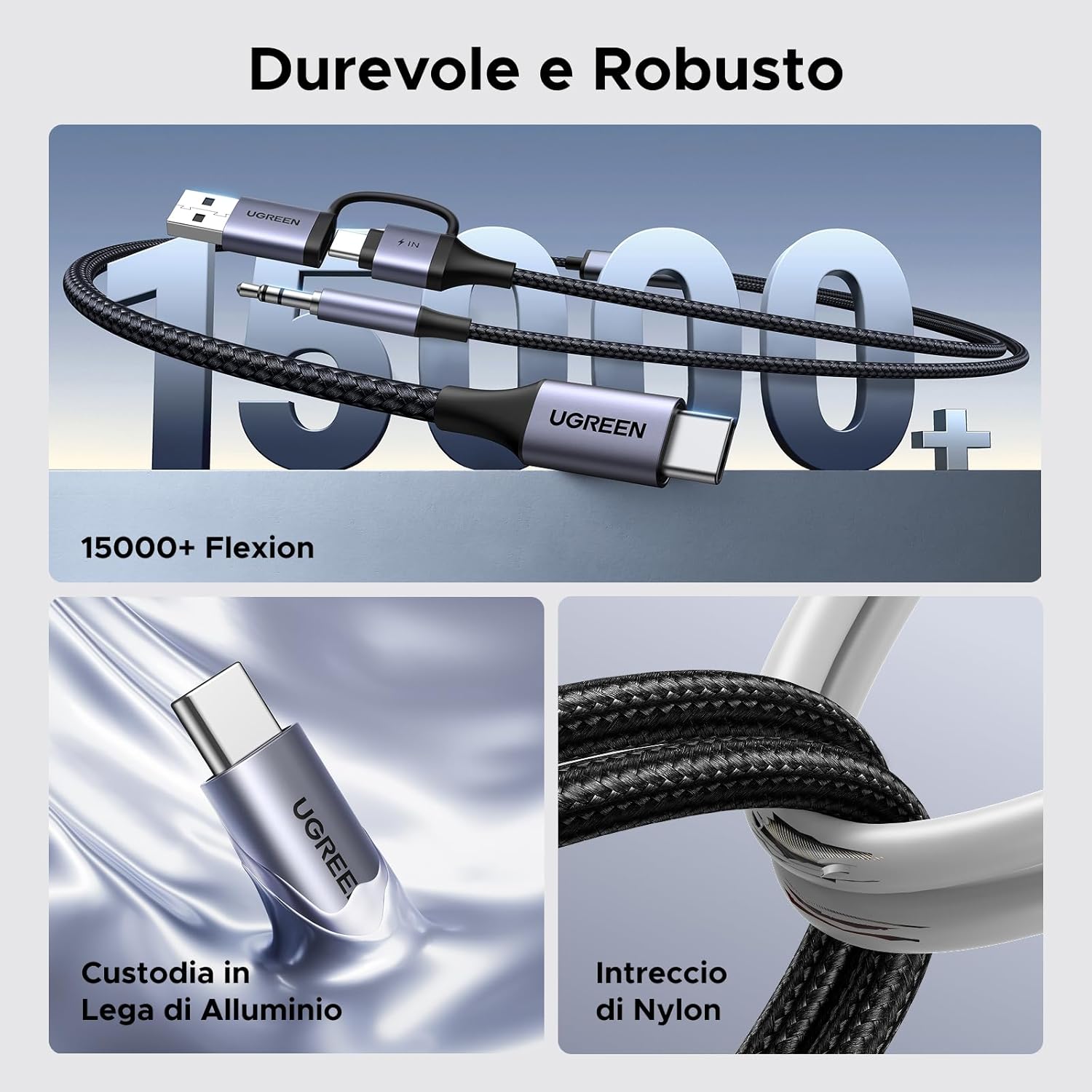 Thumbnail 6 de UGREEN Cavo USB-C Jack 3,5 mm 1,5M