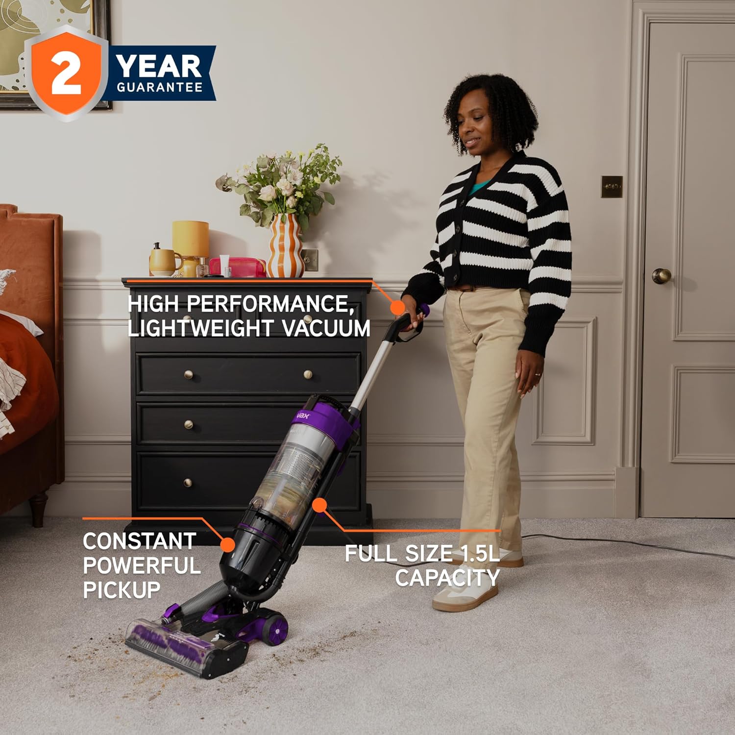 Detalle 2 de Vax Mach Air Upright Vacuum Cleaner 820W