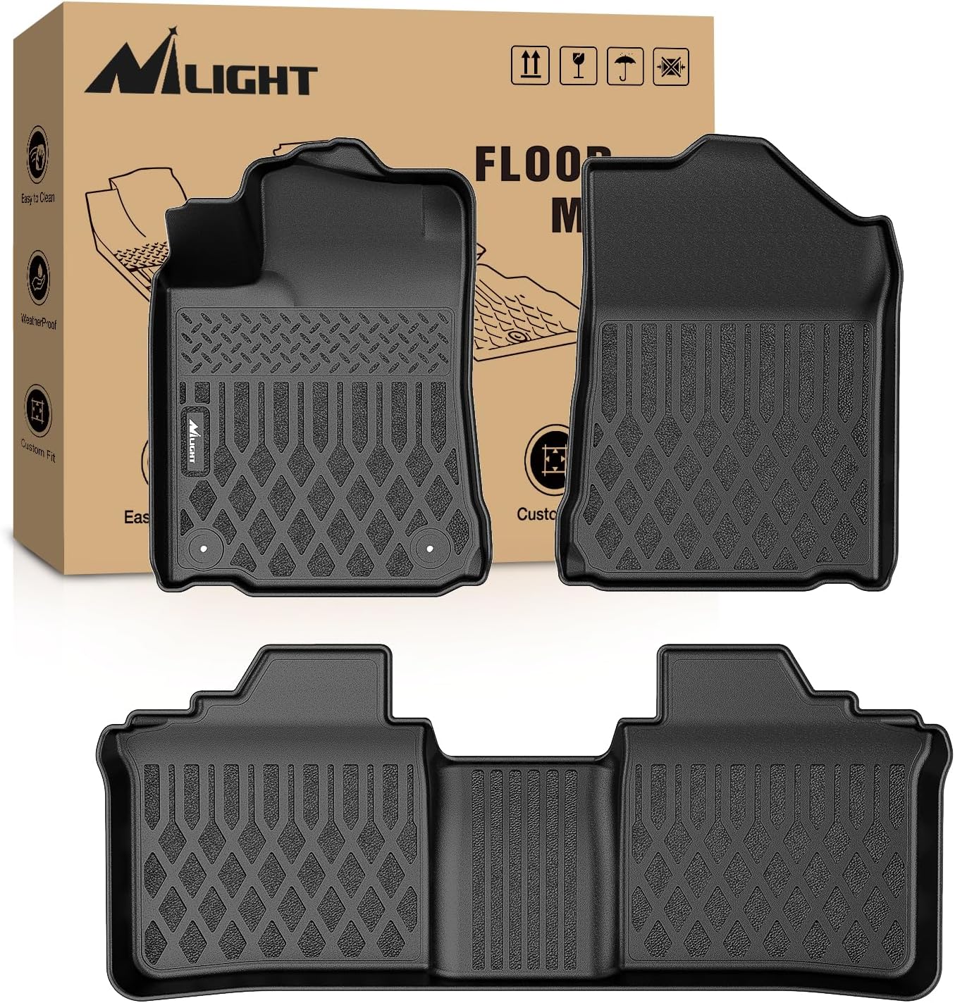Detalle de Nilight TPE Floor Mats for Toyota Avalon