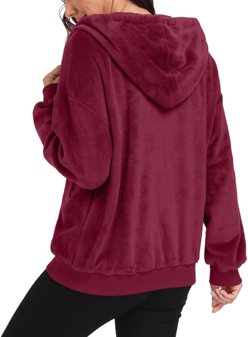 Thumbnail 4 de PrinStory Sweat à capuche zippé oversize
