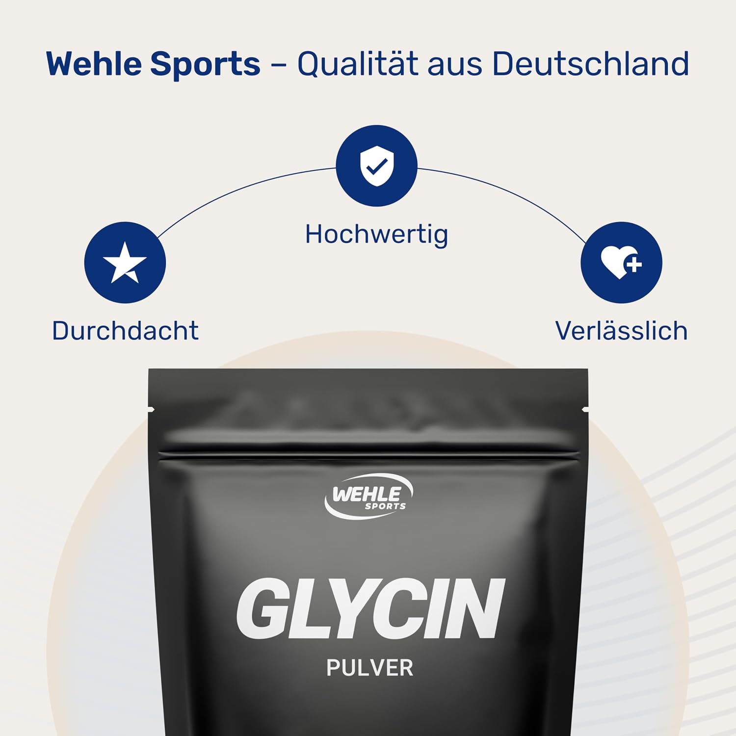 Detalle 2 de Glycin Pulver 1000g vegan 🍵