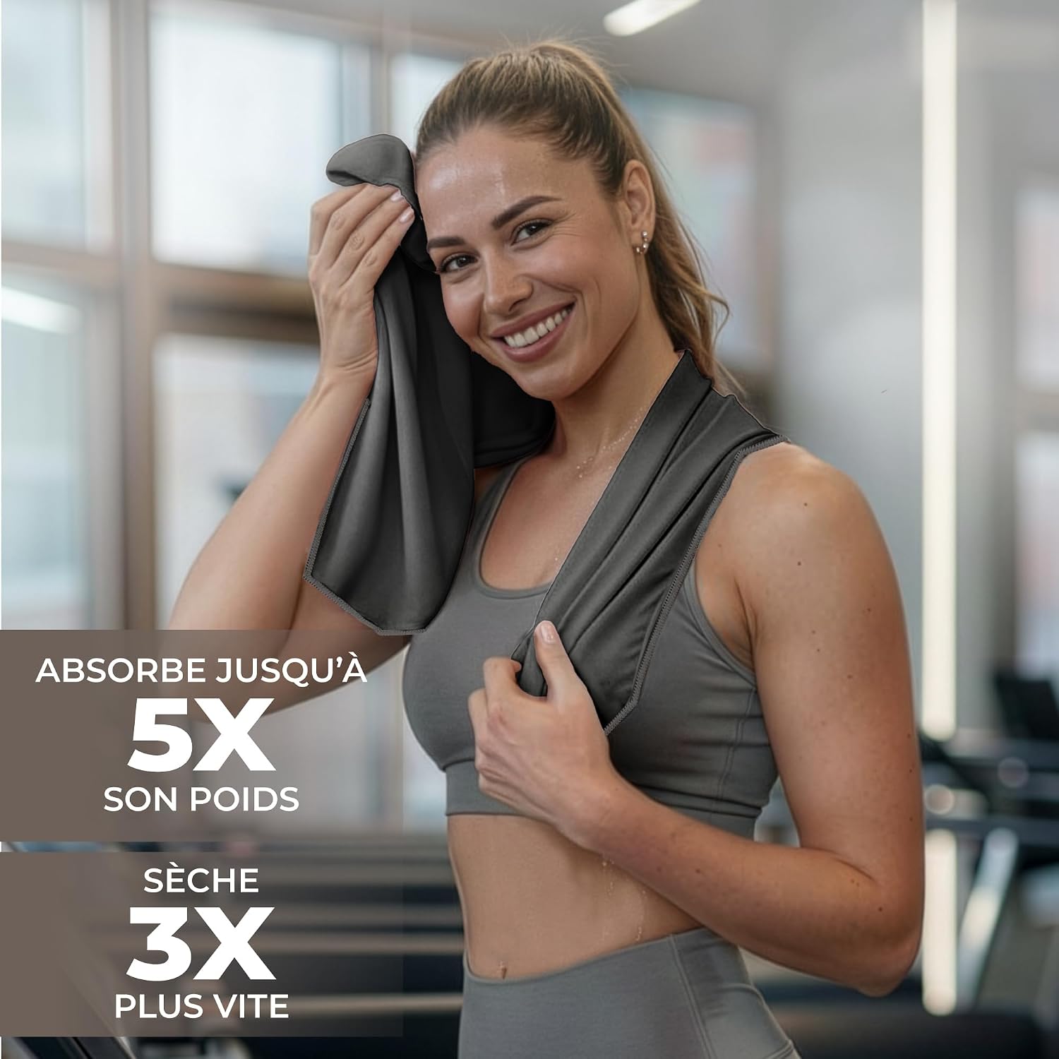 Thumbnail 6 de ZENACROSS Serviette Sport Microfibre 40x77
