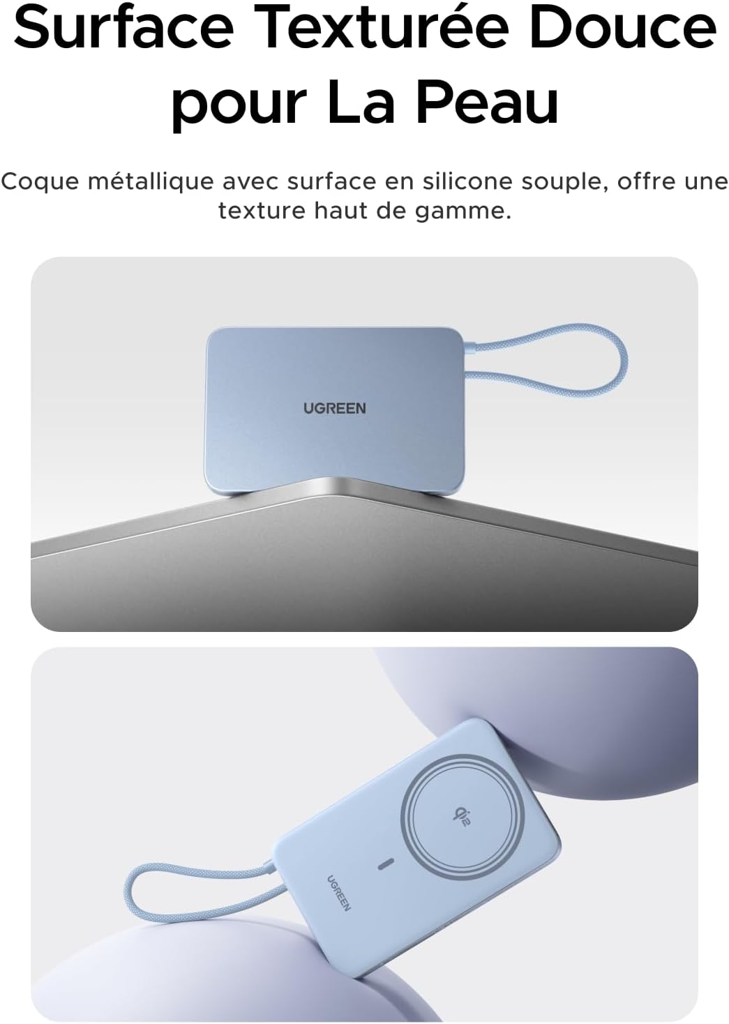 Thumbnail 6 de UGREEN MagFlow Air Qi2 15W magnetische powerbank, 10.000 mAh en USB-C 30W