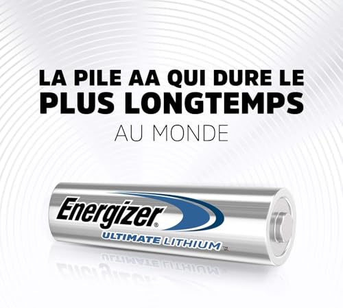 Detalle 2 de Energizer Ultimate Lithium AA (Lot de 4) – la plus durable du monde