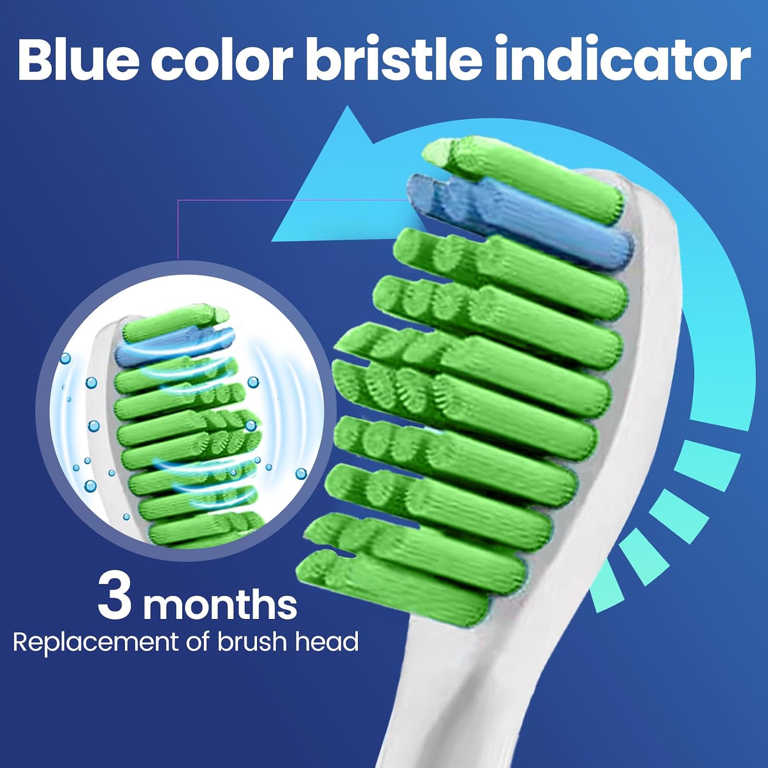 Thumbnail 3 de Philips Sonicare 8-Pack Replacement Brush Heads