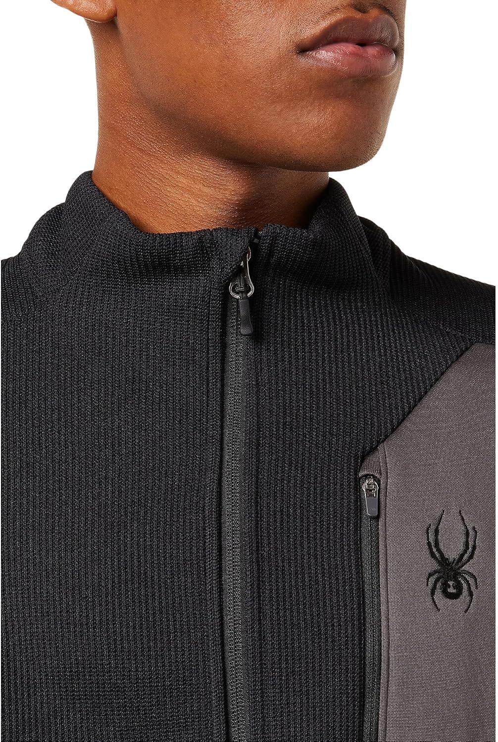 Thumbnail 2 de Spyder Herren Bandit Jacket Fleecejacke – leichte Strick-Optik mit durchdachten Taschen