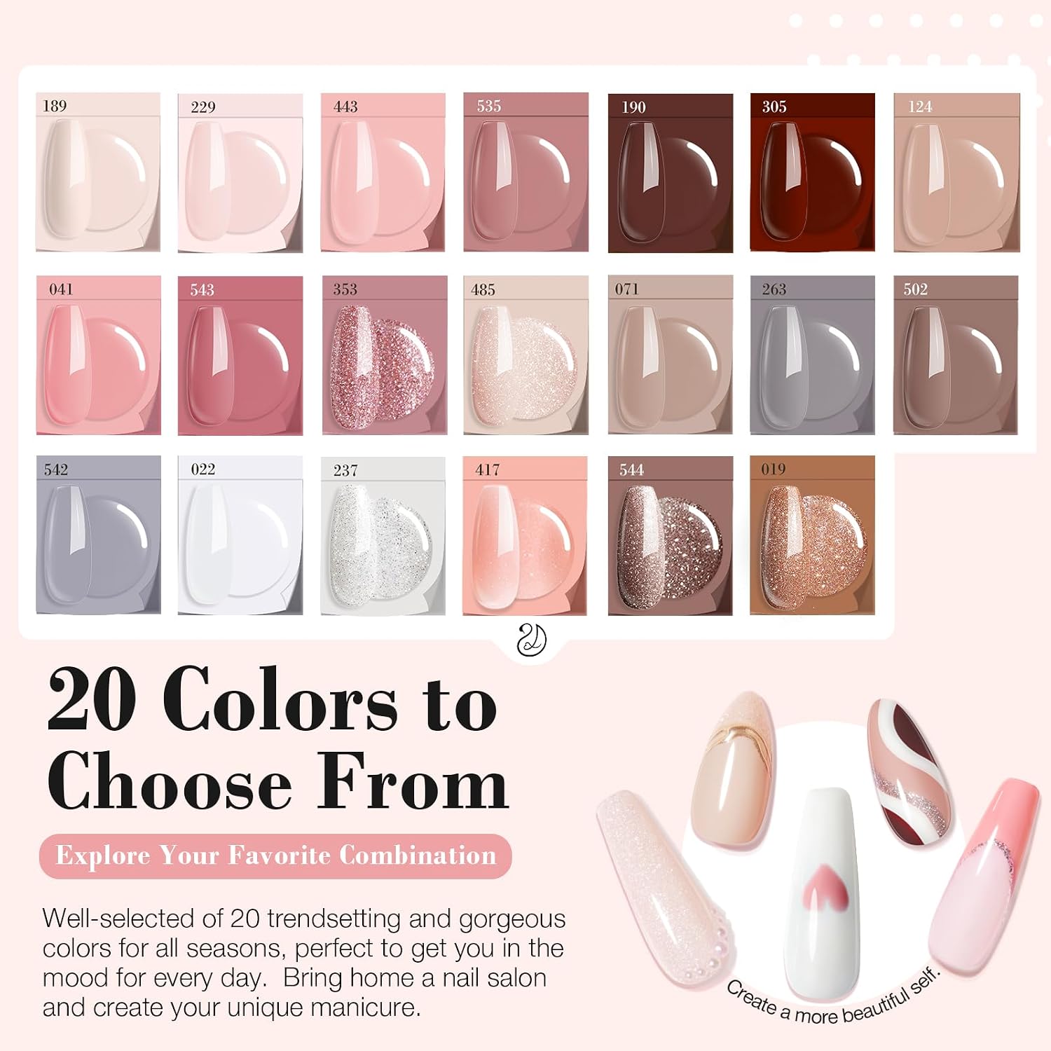 Thumbnail 4 de AZUREBEAUTY 31 Pc Dip Powder Kit 💅