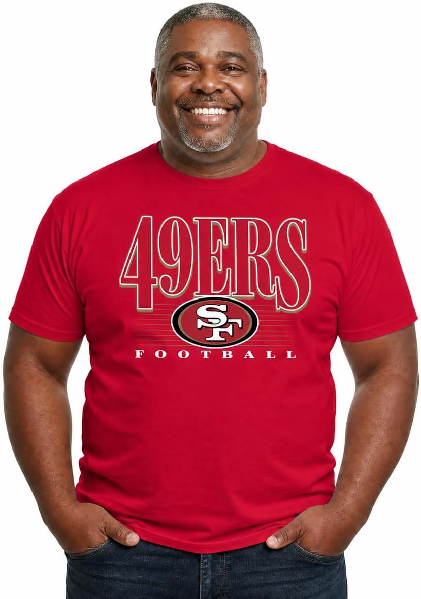 Detalle de Team Fan Apparel 3001_OTBPNFL San Francisco 49ers Tagless Tee