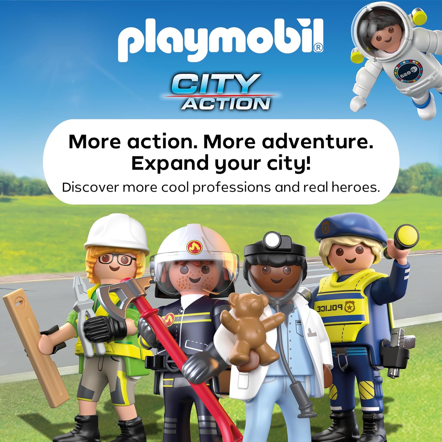 Thumbnail 5 de Playmobil City Action Police Diver with Treasure (72078) – 2 figures, underwater scooter & sea life