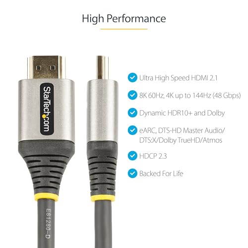 Thumbnail 1 de 2M Ultra High Speed HDMI 2.1 cable — 2 m