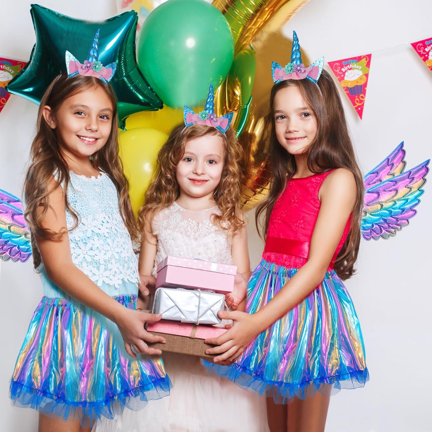 Thumbnail 6 de HIFOT Unicorn Costume Tutu Skirt for Girls ðŸŽ