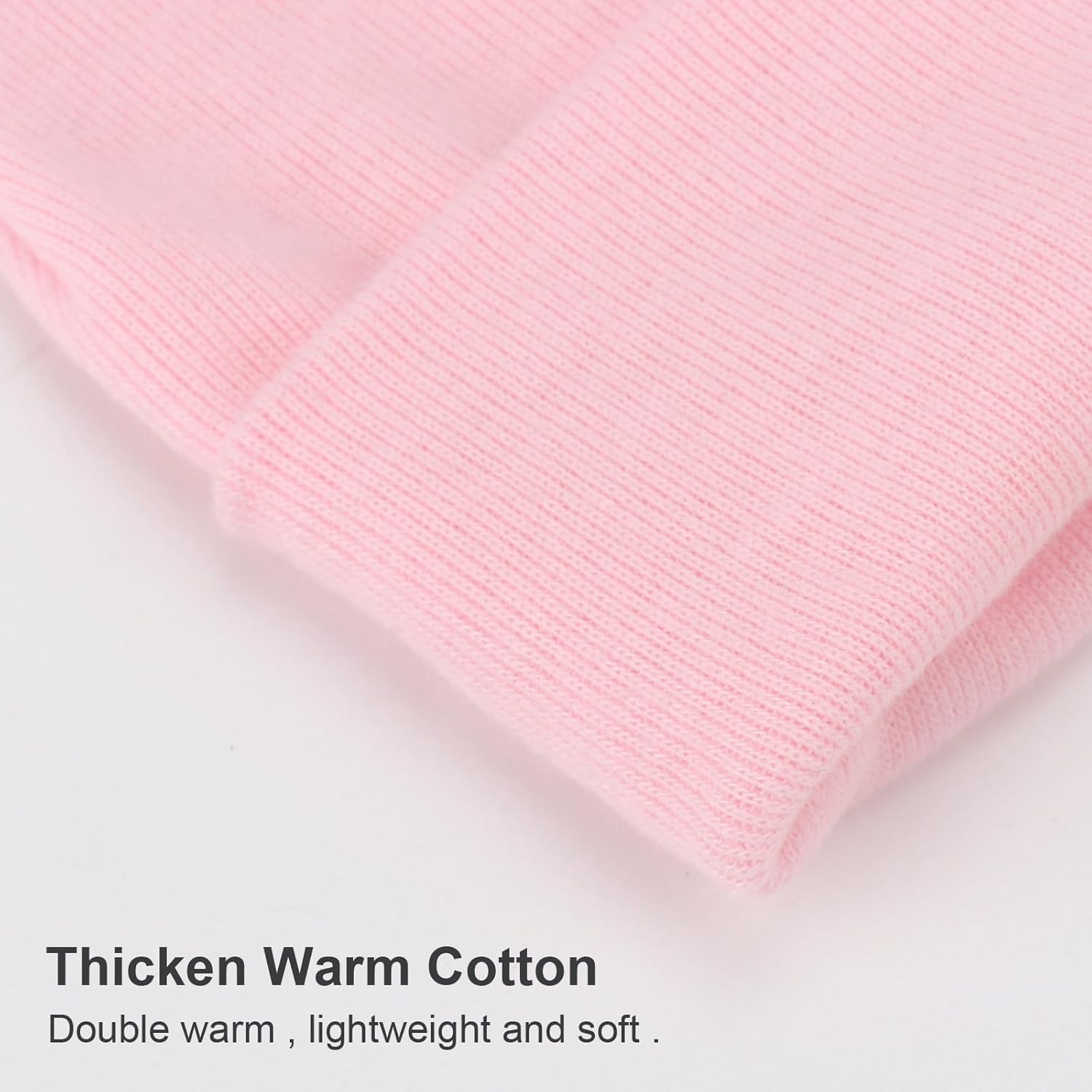 Thumbnail 3 de DRESHOW 4-piece baby beanie set (newborn to toddler) in a cotton & spandex knit