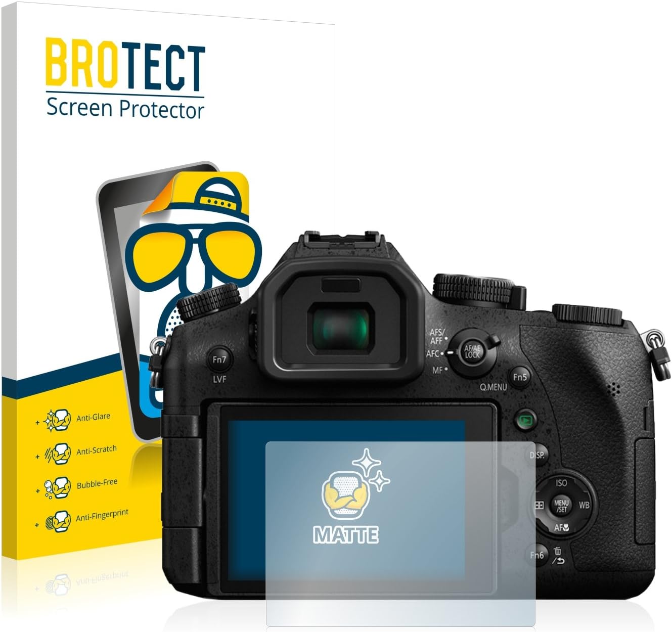 brotect film mat DMC-FZ2000 2 pièces