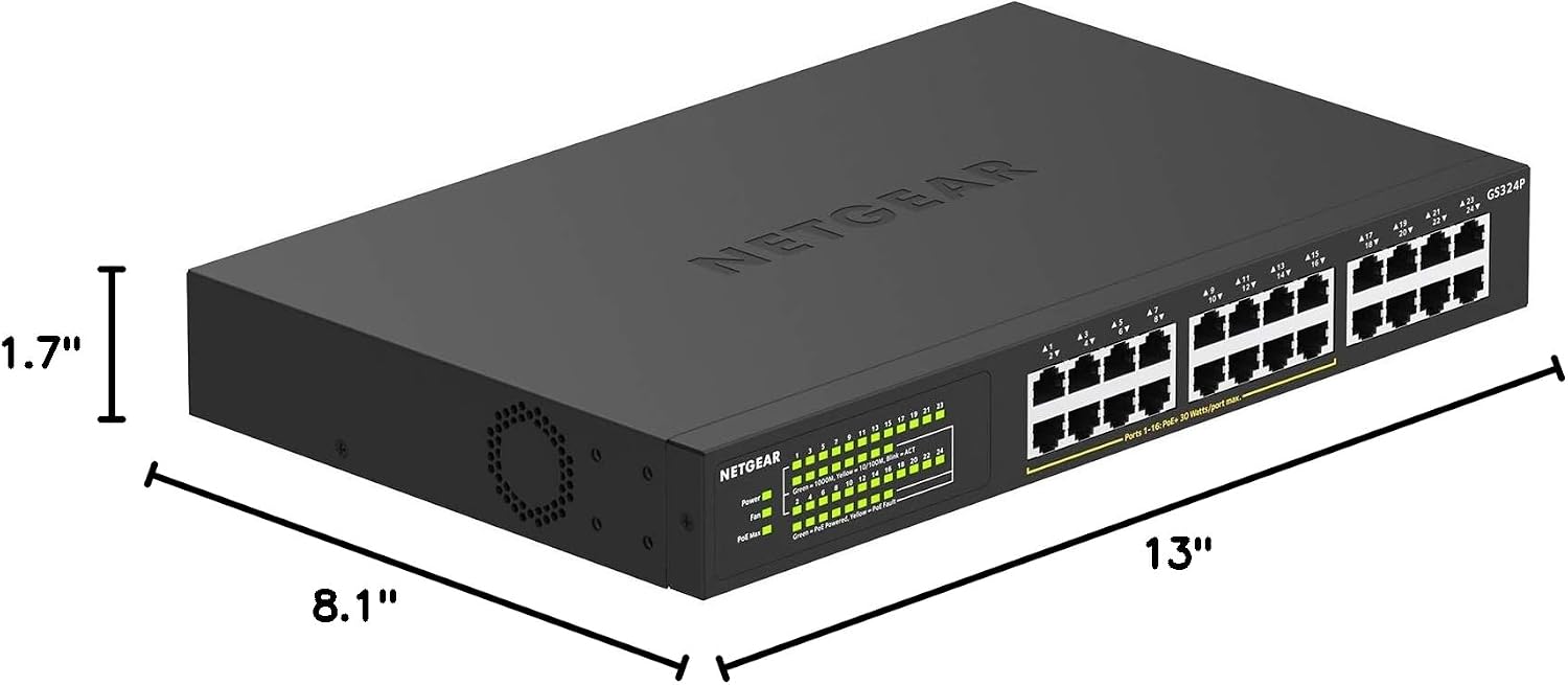 Thumbnail 6 de NETGEAR Unmanaged Gigabit Ethernet Switch 24-Port