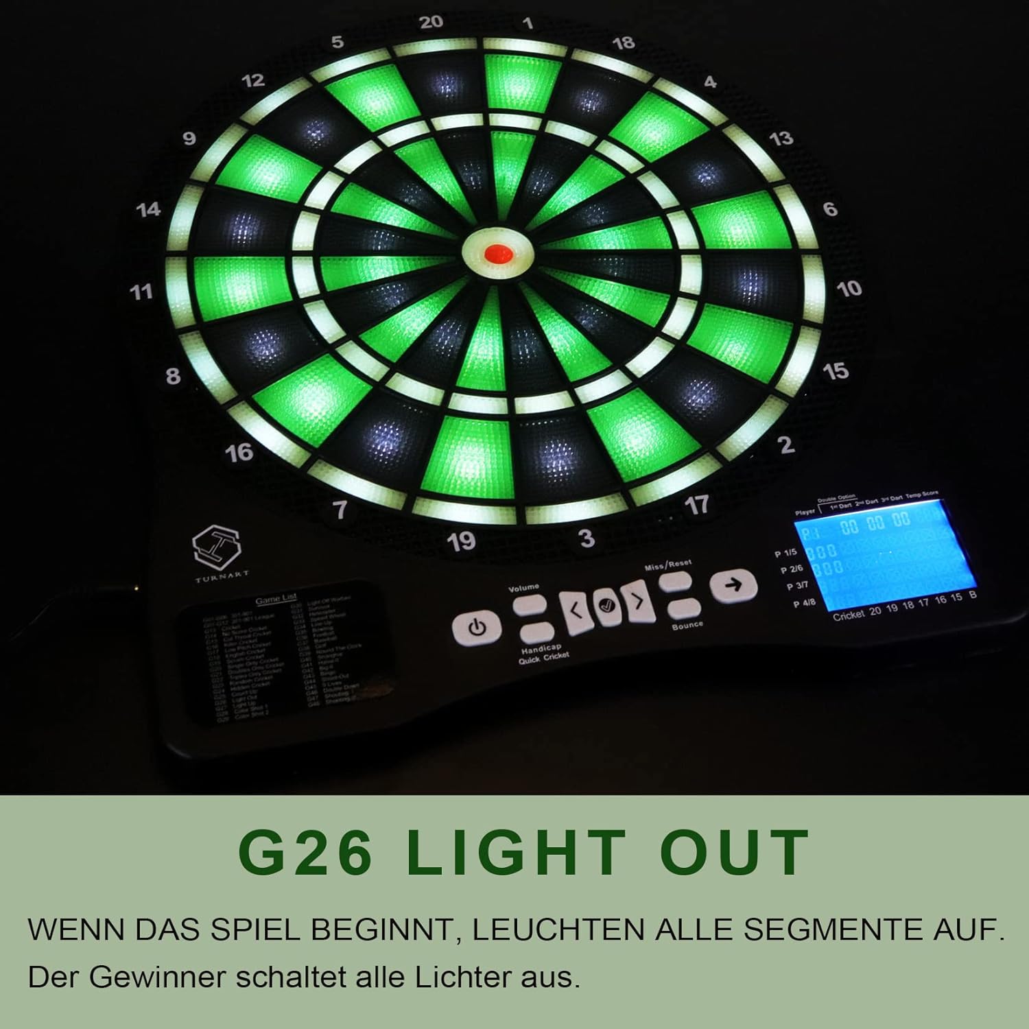 Thumbnail 1 de Turnart Dartscheibe Elektronisch