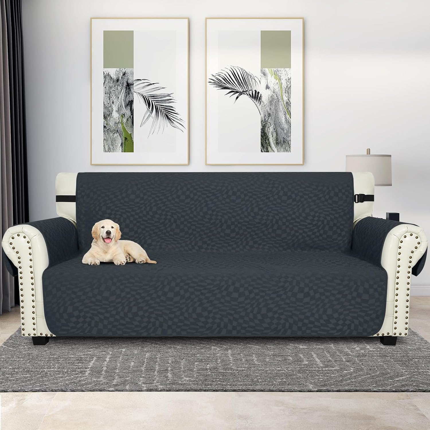 Detalle 2 de Ystyle Copridivano 3 Posti Grigio Scuro