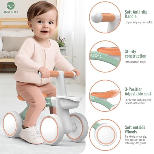 Thumbnail 1 de Umatoll Draisienne Bébé 1 an – vélo d’équilibre léger et stable pour l’éveil