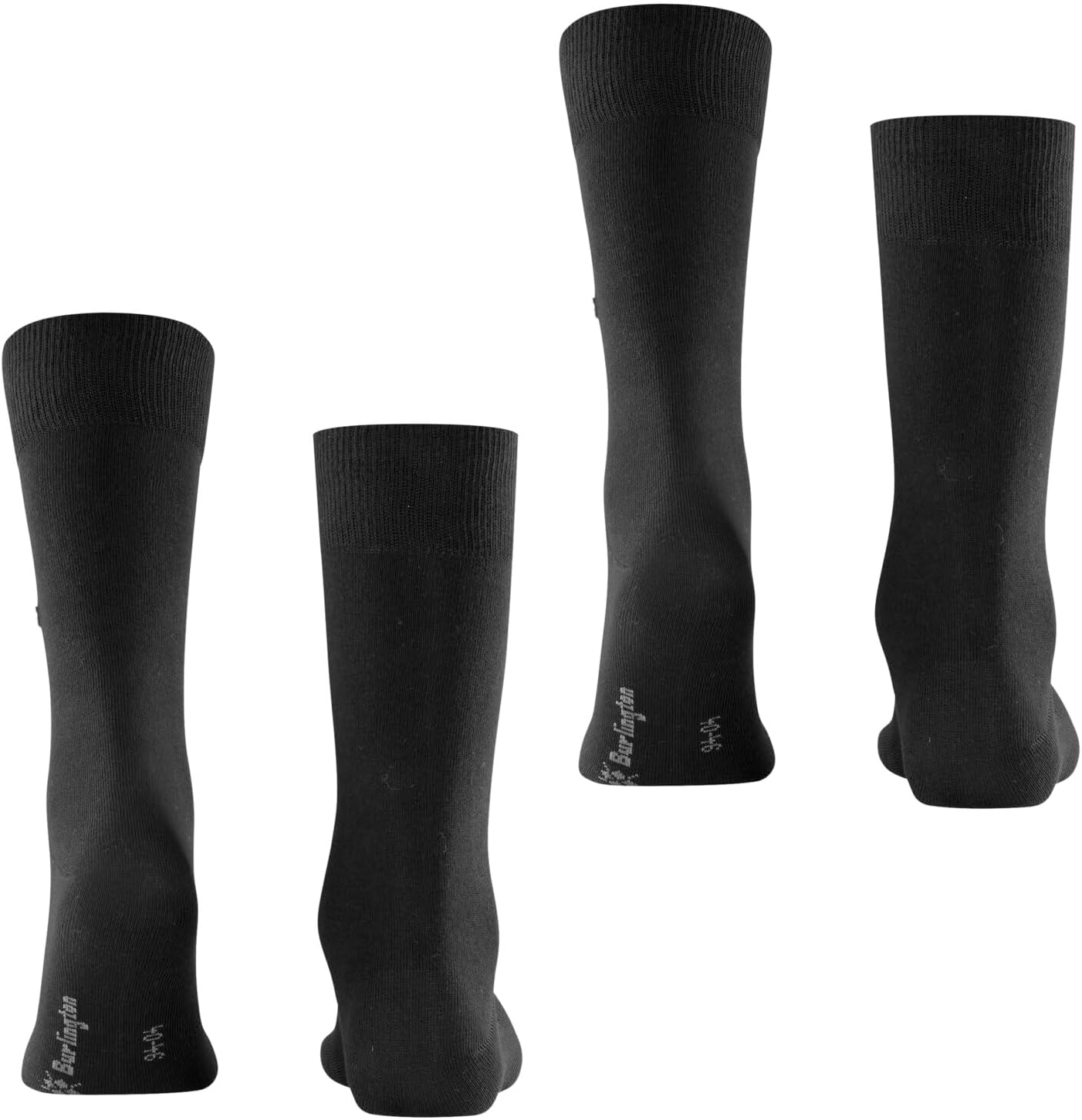 Thumbnail 1 de Burlington Homme Everyday 2-Pack – Chaussettes coton respirantes et durables, unies, taille unique 39–46