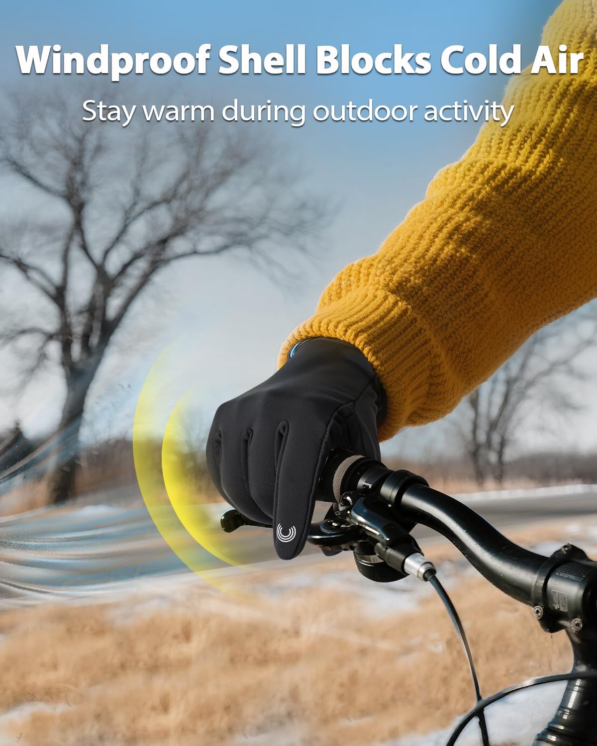 Thumbnail 3 de RIGWARL Gloves Waterproof Winter Touchscreen Gloves
