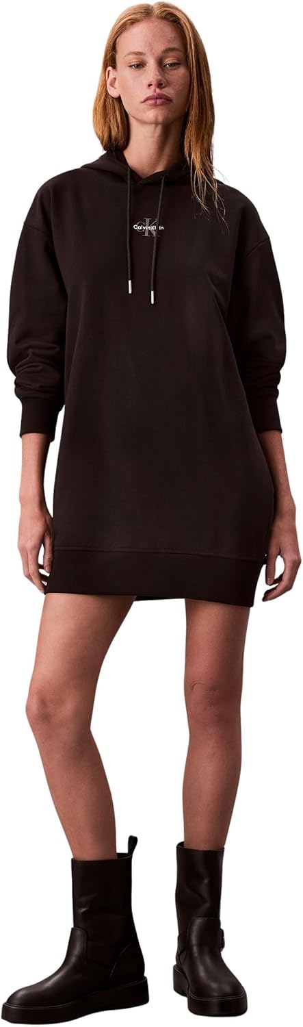 Thumbnail 5 de Calvin Klein Donna Felpa con Cappuccio Premium Terry Lang – Comfort e stile essenziale