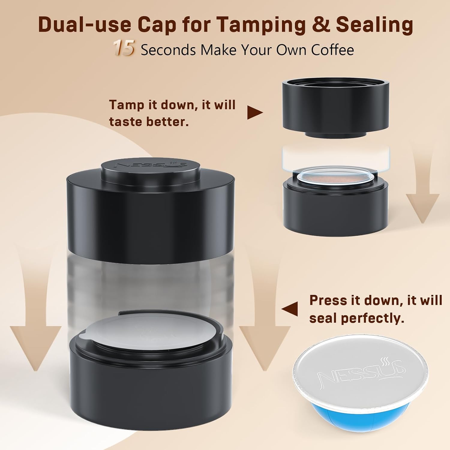 Detalle 2 de Nessus Reusable Pods Kit 100 pcs
