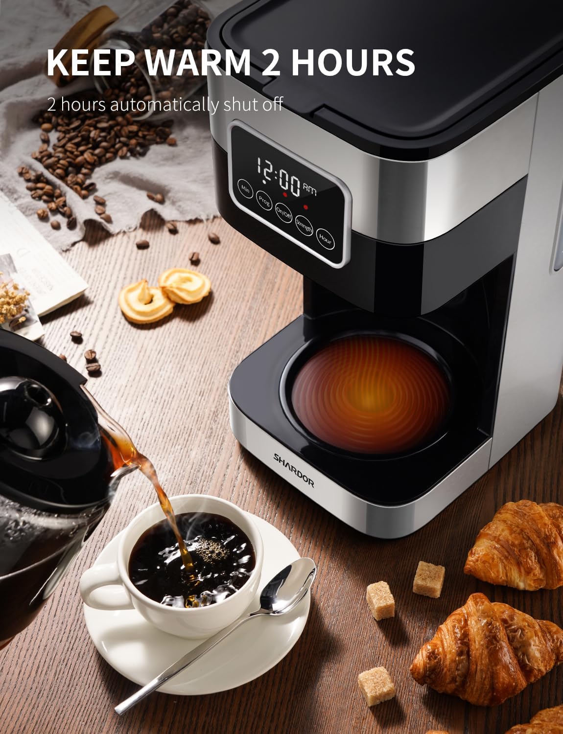 Thumbnail 4 de SHARDOR 10-Cup Programmable Coffee Maker