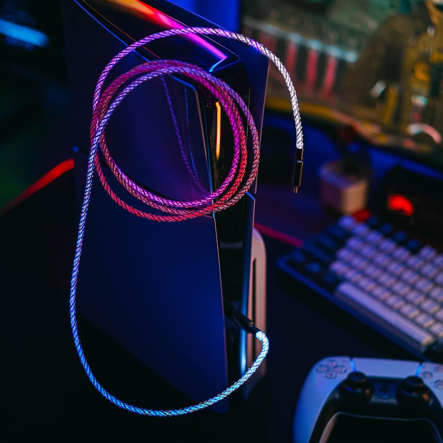 Thumbnail 6 de 3.28FT illuminated Type-C charging cable